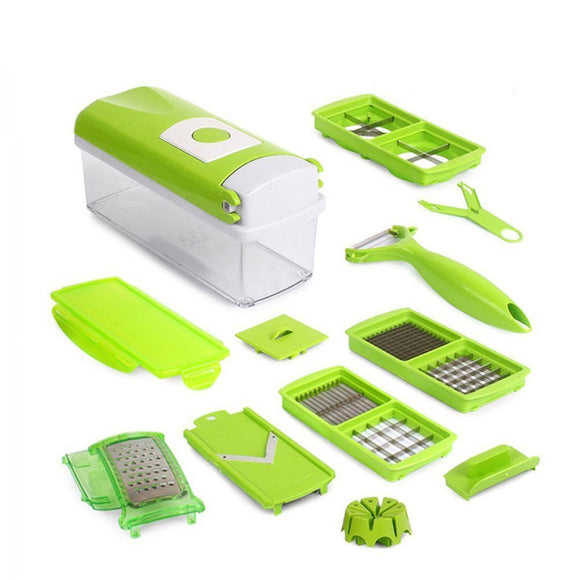 12 In 1 Multi-Purpose Fruit Vegetable Tools Slicer Cutter or Peeler